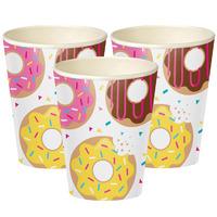 doughnut time party cups