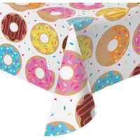 Doughnut Time Plastic Table Cover