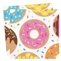 Doughnut Time Luncheon Napkin