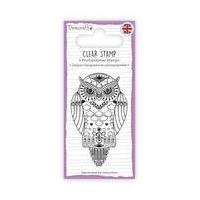 Dovecraft Owl Clear Stamp 5.1 x 7.6 cm