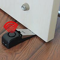 Door Stop Alarm Bell - Security Doorstop Wedge Siren Alert