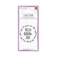 Dovecraft Hello Little One Clear Stamp 5.1 x 7.6 cm
