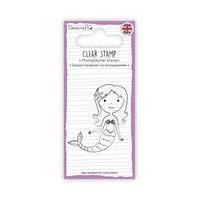 dovecraft mermaid clear stamp 51 x 76 cm