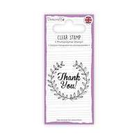 Dovecraft Thank You Clear Stamp 5.1 x 7.6 cm