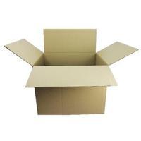 Double Wall 457x457x457mm Brown Corrugated Dispatch Cartons Pack of 15