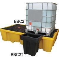 Double IBC Containment Pallets 1, 140 litre / 2, 000kg capacity