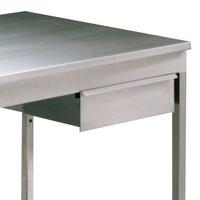 double stainless steel upper shelf 600mmh x 1200w x 300d for worktable