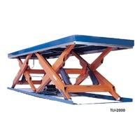 Double Horizontal Scissor Lifts 2, 000kg cap 800w x 4000 long