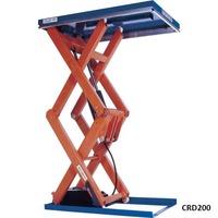 double vertical scissor lifts 1 000kg cap 800w x 1300 long