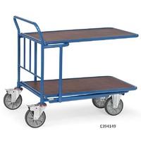 double ply deck cash and carry trolley 1000 x 700mm 500kg capacity