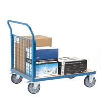 Double Mesh Ended Platform Truck With One Side 1200 X 800Mm