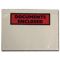 Documents Enclosed Self-Adhesive A6 Document Envelopes 4302002 Pack of