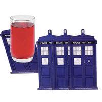 doctor who tardis coasters 4 pack