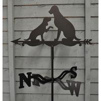 Dogs Design Garden Weather Vane by Gardman