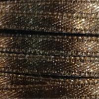 Double Satin Ribbon 6mm x 50m - Brown