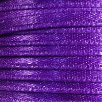 Double Satin Ribbon 3mm x 100m - Purple