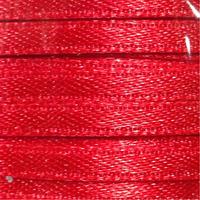 Double Satin Ribbon 3mm x 100m - Red