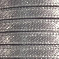 Double Satin Ribbon 6mm x 50m - Silver