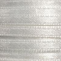 Double Satin Ribbon 6mm x 50m - White