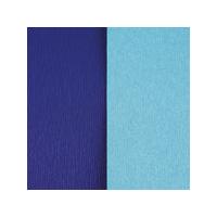Doublette Crepe Paper 250 x 1245mm - Dark Blue/Turquoise
