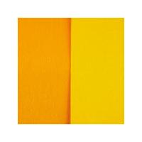Doublette Crepe Paper 250 x 1245mm - Bright Yellow/Orange