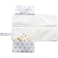 Dooky 3 In 1 Changing Pack Silver Stars