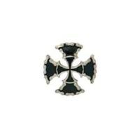 Double Cross Concho Screw Back