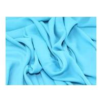 Double Georgette Dress Fabric Turquoise