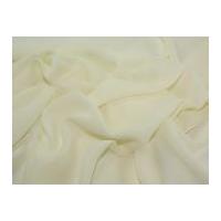 Double Georgette Dress Fabric Ivory