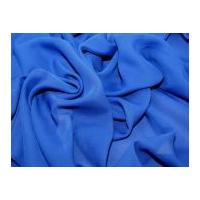 Double Georgette Dress Fabric Royal Blue