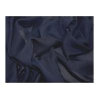 Double Georgette Dress Fabric Navy Blue