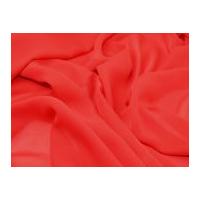 Double Georgette Dress Fabric Red