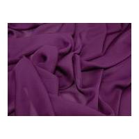 Double Georgette Dress Fabric Purple