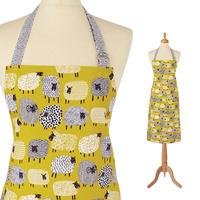 Dotty Sheep Cotton Apron