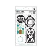 DoCrafts XCut Large Dies Gift Tag Set