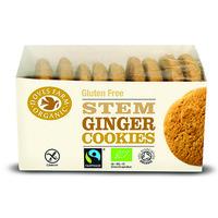 Dove\'s Organic & Gluten Free Stem Ginger Cookies (150g)