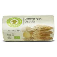 Dove\'s Farm Organic Ginger Oat Biscuits (200g)