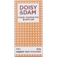 doisy dam maple toasted rice pink himalayan salt 40g