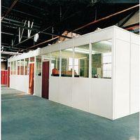 DOOR, SLIDING INTERNAL-2000MM 1/2 GLAZED, GREY
