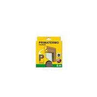 Door / Window Sealant, brown, self adhesive, P shaped, 6 m long Schellenberg