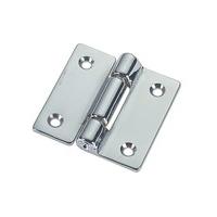 double tail hinges in brass or chromium plated