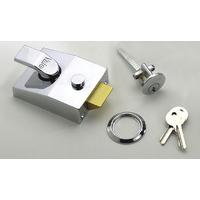 Double Locking Yale Front Door Lock 89 Polished Chrome