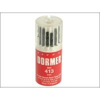 Dormer A191 No.413 HSS Drill Set in Plastic Case - Metric