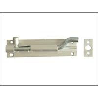 Door Bolt Necked - Aluminium 100mm (4in)