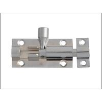 Door Bolt - Chrome Finish 50mm (2in)