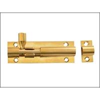 Door Bolt - Brass 75mm (3in)