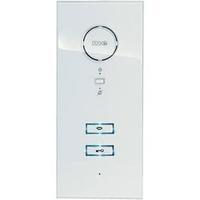 door intercom corded indoor panel m e modern electronics adv 100 ww wh ...