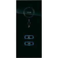 door intercom corded indoor panel m e modern electronics adv 100 ss bl ...