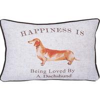 Dog Breed Cushion, Linen Blend