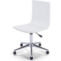 Dolly Office Chair, Ash and White